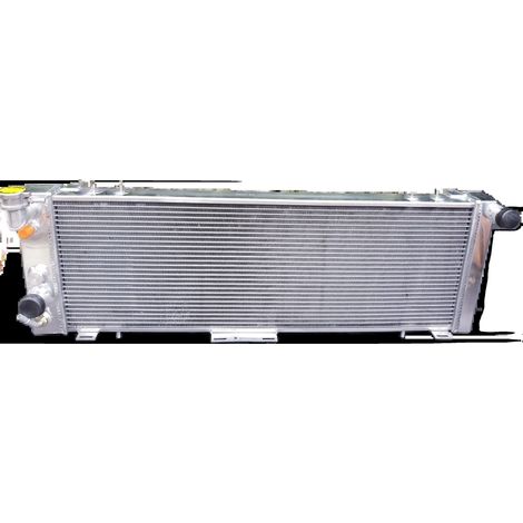 Radiador de aleación de aluminio, montaje frontal, compatible con Jeep Wagoneer/Cherokee XJ, motor de 2.5L/4.0L, modelo de radiador para Cherokee XJ SE Sport Comanche Pickup. (1/5)