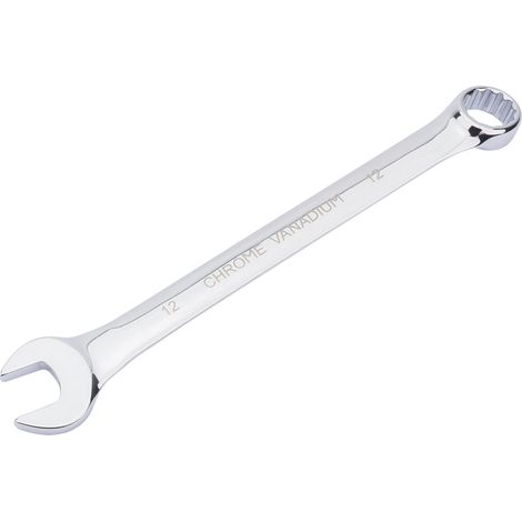 Draper HI-TORQ® 12mm Fully Polished Short Pattern Metric Combination Spanner (Part No. 35193)