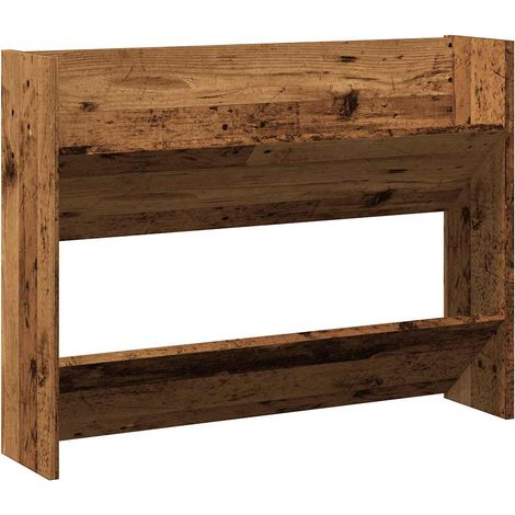 Maison Exclusive - Scarpiera a Muro Legno Antico 80x18x60 cm in Truciolato