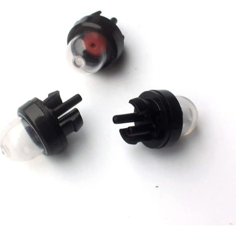Lot de 3 poires d'amorçage de carburateur pour tronçonneuse et débroussailleuse (1/2)