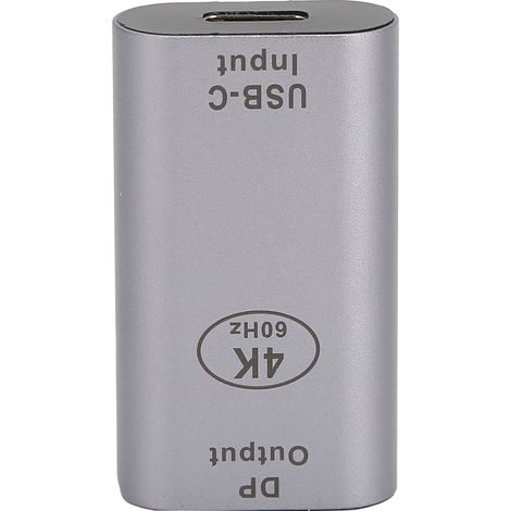 Adaptateur Mini USB-C Femelle vers DisplayPort Mâle 4K 60Hz Convertisseur Vidéo pour Windows Android (1/5)