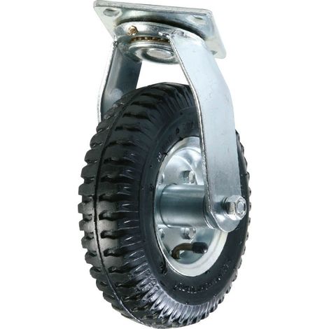 EURO VANADIUM - Rueda inflable giratoria de 220 mm