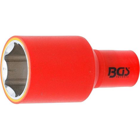 Douille pour Clé VDE 12,5 mm (1/2) - Six Pans, 32 mm - Sécurité et Précision - Acier, Zones Difficiles - D-Work