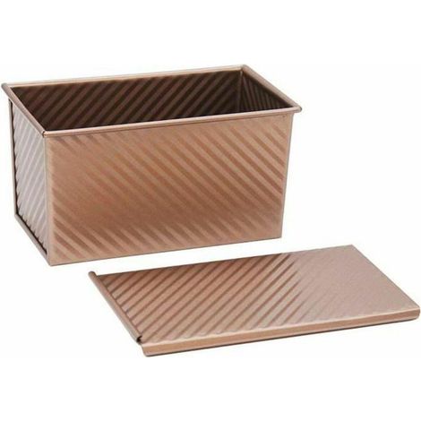 Baumalu Kastenform für Brioche und Brot aus Karbonstahl 21x12x11,2 cm