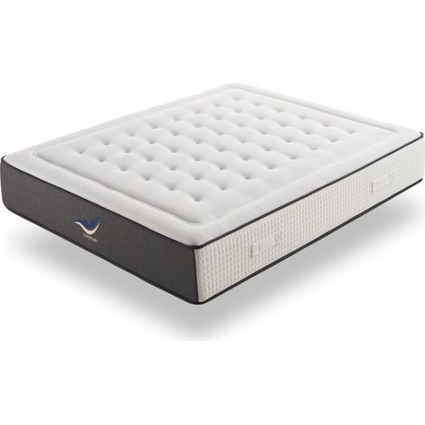 Simpur – Matelas mémoire de forme 160x200 cm – Épaisseur 30 cm – Soutien semi-ferme – Visco HR haute densité – Tissus hypoallergéniques