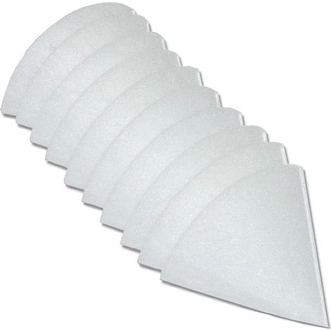 Filtre g4 10PCS filtres coniques DN 125 filtre G4 système de ventilation longueur 180 mm filtre conique tapis filtrant pour systèmes de ventilation convient pour tous les types de systèmes de (1/5)