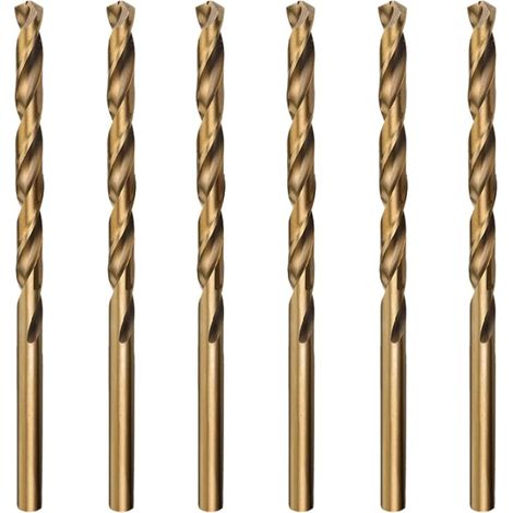 Stück M35 Kobalt-Metall-Spiralbohrer, 2 mm HSS Profi-Metallbohrer für Edelstahl, Hochtemperaturlegierungen, Titan, Kupfer und Eisen