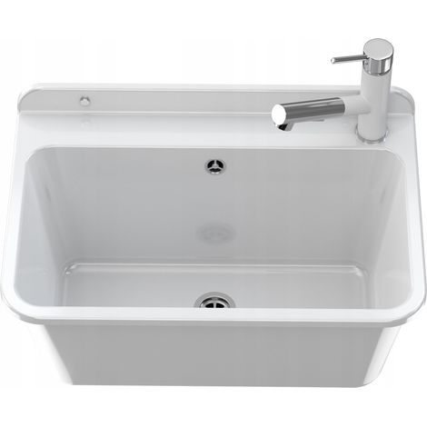 Evier de buanderie blanc garage robinet de buanderie wyc 85111938