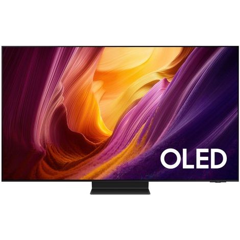 Samsung OLED AI TV 55 pollici QE55S95HFTXZT 4K, Processore NQ4 AI Gen3, 4K AI Upscaling Pro, Glare Free, OLED HDR Pro, Motion Xcelerator 165Hz, Dolby Atmos & OTS+, Infinity One Design, Vision AI Smart
