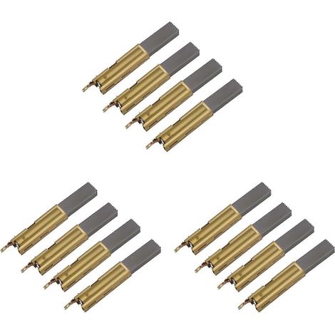 12 pièces moteur Carbon Brosses 32mmx11mmx6.3mm pour Karcher pour Hoover pour Vax Mouillé aspirateur BL21104 230260 (1/5)