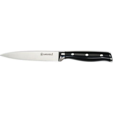 LAGUIOLE CUISSON - Couteau d'office noir 24cm - "Essentials"