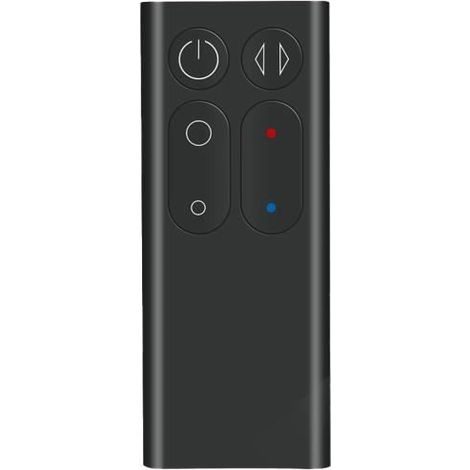 TéLéCommande de Rechange AdaptéE pour Dyson AM04 AM05 Purificateur D'Air Sans Feuilles Ventilateur TéLéCommande Noir (1/4)