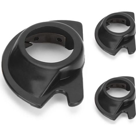 Boîtiers à Canette - ZERONE - 3pcs - Plastique Durable - Compatible Machines à Coudre Singer - Noir/Transparent (1/4)