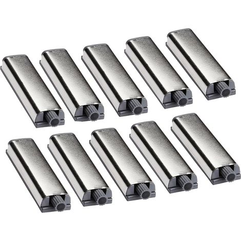 Pestillo de bisagra de amortiguación, pestillo de empuje para abrir, para muebles de gabinete de cocina, puerta batiente para abrir puertas de armario, paquete de empuje