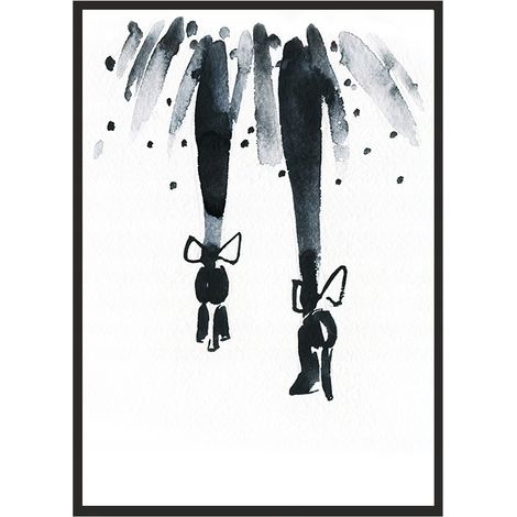 CUADRO, PÓSTER EN MARCO 73x53 cm Moda 8 P566 (1/4)