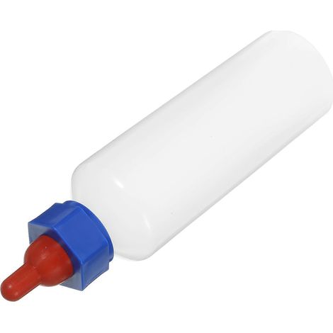 Bouteilles en plastique pour mangeoires à moutons, lot de 5, adaptées aux animaux de la ferme. (1/5)
