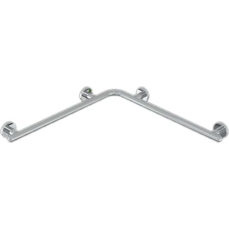 Maniglia angolare doccia serie raffaello 71,6x71,6 inox cromato (1/3)
