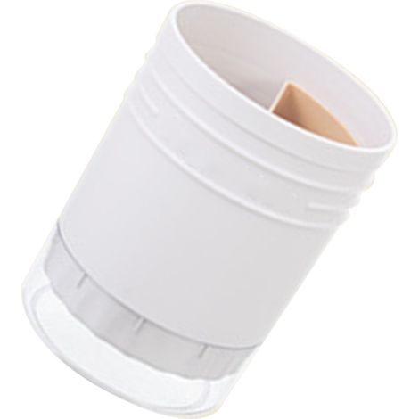 Égouttoir rond à baguettes, organisateur multifonctionnel pour la cuisine, égouttoir à vaisselle blanc (1/5)