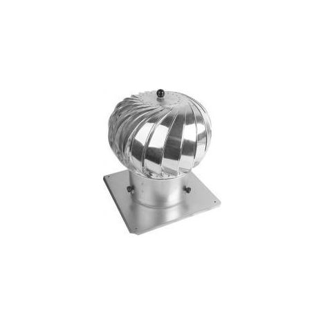 CAPPELLO TURBO ROTANTE PER COMIGNOLO 150MM ZINCATO - RKM TUR 150Z