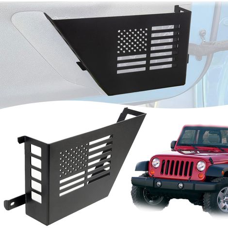 Lot de 2 boîtes de rangement métalliques pour portière avant, organisateur latéral, accessoires de conversion pour intérieur de voiture 2/4 (1/5)