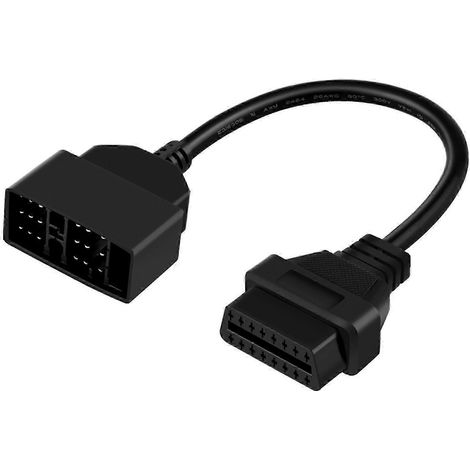 Adaptateur OBD2 22 broches vers 16 broches compatible avec les modèles de voitures français et italiens (1/5)