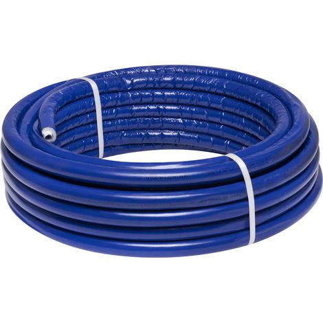 TUBO MULTISTRATO RIVESTITO BLU APE MULTYLAYER PE-XB/AL/PE-XB - Ø20X2 PE-XB/AL/PE-XB - SPESSORE ISOLAMENTO 6MM - 50 metri- APE