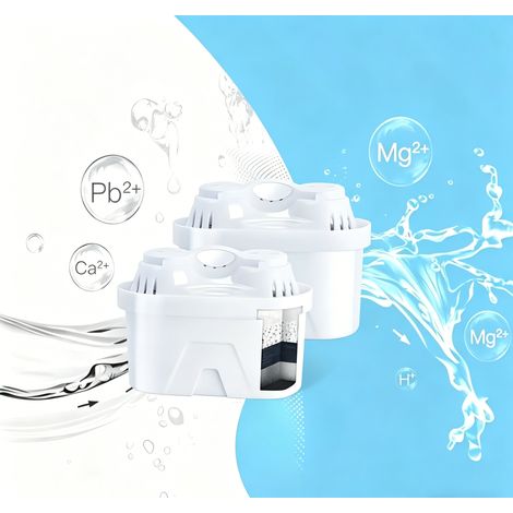 Cartouche filtrante Aigostar charbon actif durable, purification eau efficace saine pratique pour équipement domestique