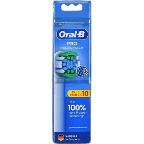 Precision Clean Têtes de brosse à dents électriques 10 pièces Blanc (1/5)