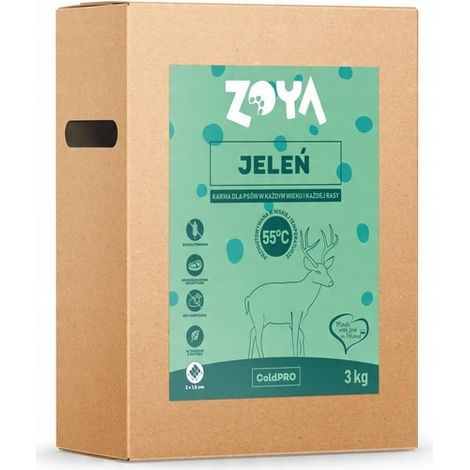 Croquettes pour chien Zoya Coldpro Cerf 3 kg