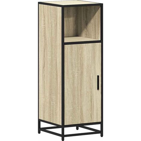 Meuble de salle de bain Chêne Sonoma 35x37,5x100 cm Bois d'ingénierie (1/5)