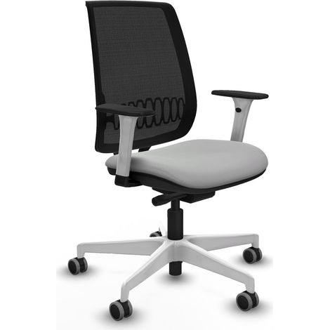 Chaise de bureau piqueras y crespo Alares blanche 120 kg (1/2)