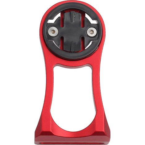 Support de potence pour vélo avec rallonge pour ordinateur et caméra sportive (rouge) (1/5)
