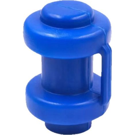 12 tapas de plástico azul para postes de trampolín, tapas superiores de seguridad universales, accesorios para trampolines de interior. (1/4)