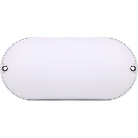 Applique LED da Parete 15W IP65 – Luce Calda 3000K, Naturale 4000K o Fredda 6000K – 1500 Lumen, Design Rettangolare Bianco per Esterni - Colore della luce: Luce Naturale