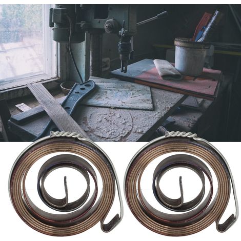 2 ressorts hélicoïdaux pour perceuse d'établi, ressorts pour perceuse d'établi, accessoires de ressorts pour perceuse, ressorts pour fraiseuse (1/5)