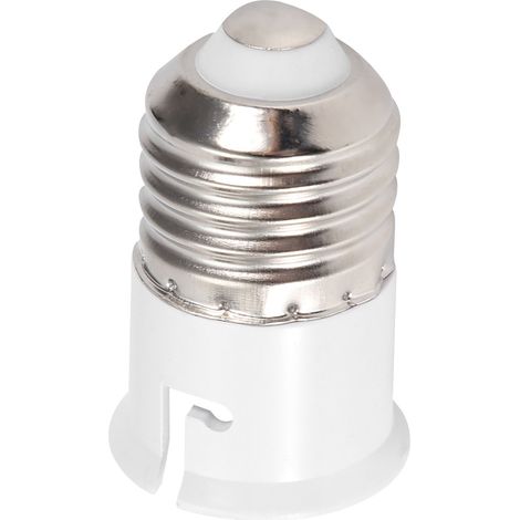 E27-auf-B22-Glühbirnenfassung-Adapter, PBT-Haushaltskonverterstecker, 1 Stück (1/5)