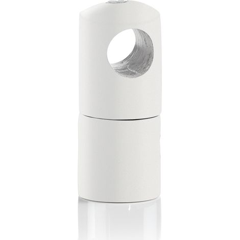 Supporto Distanziatore Cavo Metallo Bianco 15X30Mm (1/2)