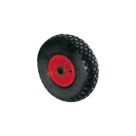 Roue gonflable 260 mm – Alésage 20 mm – Capacité 120 kg – Bandage caoutchouc pour adhérence – Roulements à rouleaux en plastique – Bs Rollen (1/5)