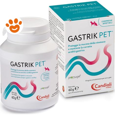Candioli Dog&Cat Gastrik Pet Mangime Complementare - Confezione 60 Gr -
