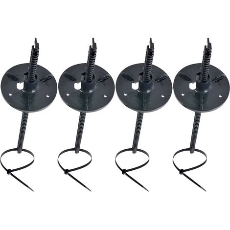 4 Suspentes de canalisation pour tube PVC Ø100mm à Ø125mm - Nicoll (1/2)