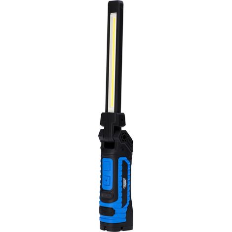 Draper 31103 Draper Expert SMD/COB LED USB Rechargeable Flex Slim Worklight with Charging Station, 5W, 1000 Lumens, USB-C Cable Supplied