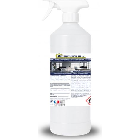 Puissant désodorisant d'atmosphère en spray Fruits Rouges - 250 ml Fruits rouges - MATPRO (1/5)