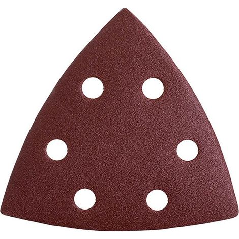 PAPIER DE VERRE DELTA POUR BOIS AVEC VELCRO 220 5 pièces (1/2)