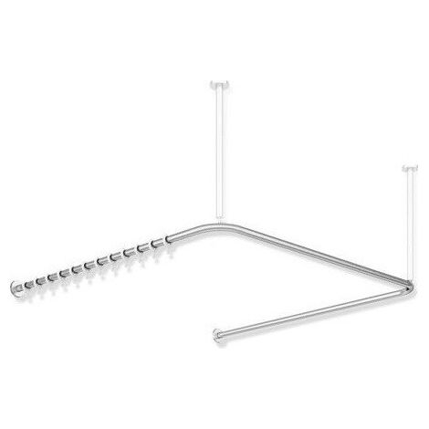 Barra de cortina d : 2,5cm ES mate 987x975x987mm 28 Anilla