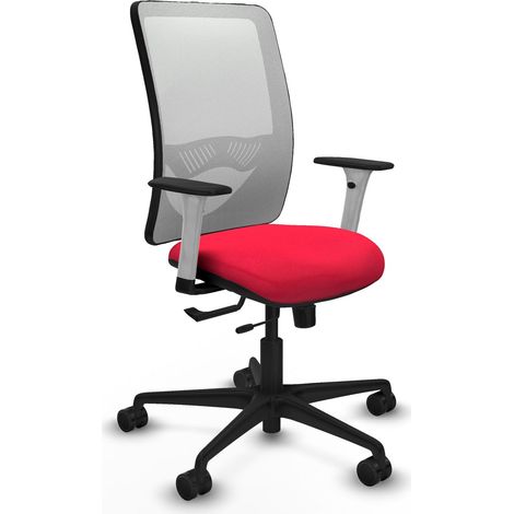 Silla de oficina piqueras y crespo Zulema blanco espuma alta densidad (1/2)