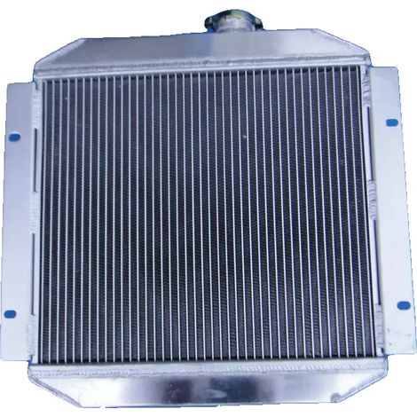 Radiador de aleación, 6,5 kg, Ford Capri MK1 2 3 Kent 1.3 1.6 / 2.0 Essex, Escort 1.6, 40 % de mejora en la refrigeración. (1/4)