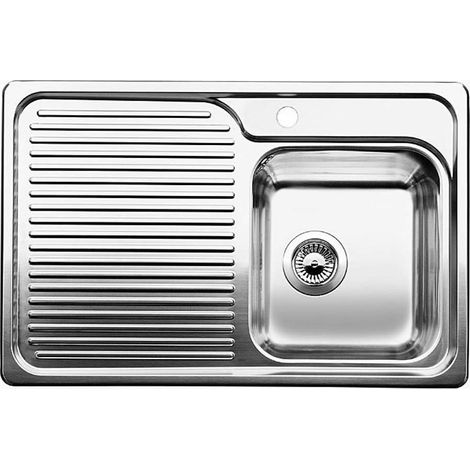 CLASSIC 40 S Edelstahl Seidenglanz Becken rechts (1/3)
