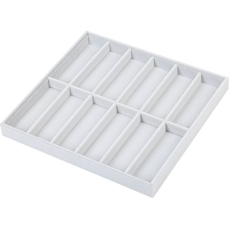 Boîte de rangement pour lunettes de soleil à 12 compartiments, étui à lunettes, organisateur, présentoir à bijoux (1/5)