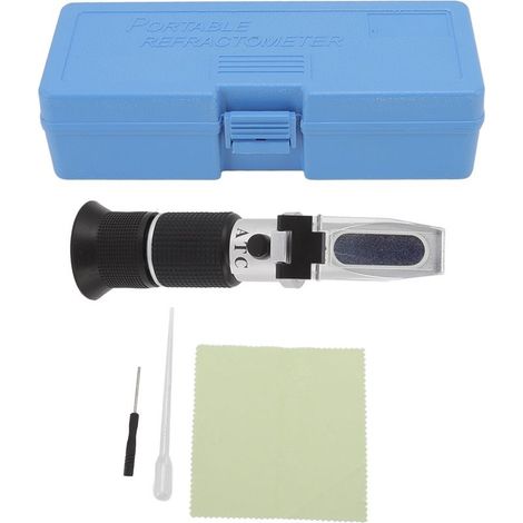 Réfractomètre brix portable – 0-80% – testeur sucre – précis – boisson maison – facile utiliser (1/5)