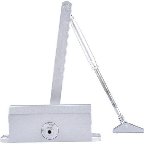 Fermeture de porte automatique réglable 180° sans perçage, ressort de rappel pour porte coulissante, vitesse de fermeture ajustable (1/5)